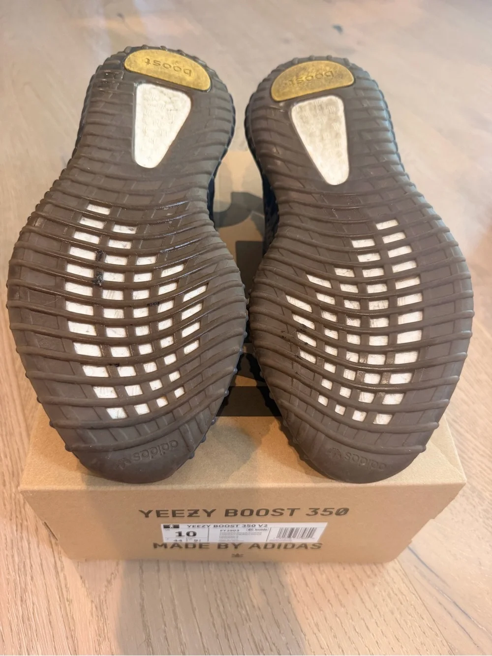 Yeezy Boost 350 V2 Men's Cinder Athletic Sneakers